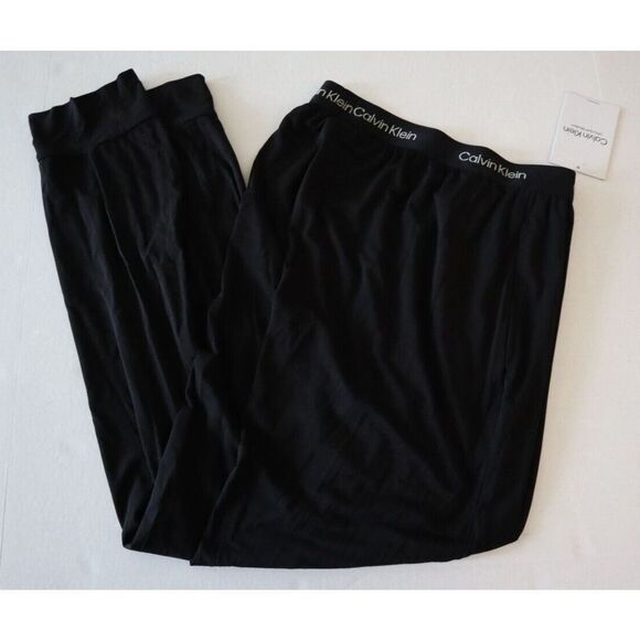 Calvin Klein NM2235001 Men's Sz Large Black Ultra-Soft Modern Lounge Joggers - Picture 8 of 10